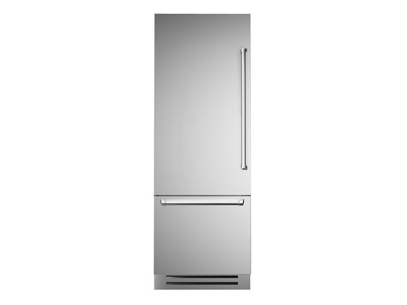 75 cm frigorifero ad incasso, panel installed apertura lato sinistro | Bertazzoni - Acciaio inox